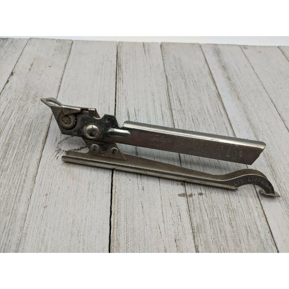 Vintage Vaughan #1 Master Can Bottle Opener Multipurpose Tool Chicago 51